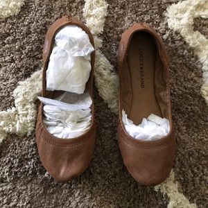 Lucky Brand Leather Emmie Ballet Flat